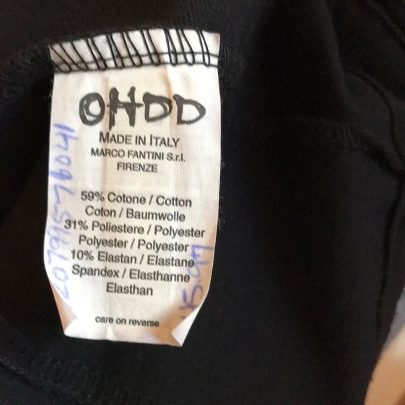 Ohdd black elegant top transparent sleeves size 10 - Picture 6 of 6